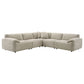 Crane 5-piece Modular Sectional Sofa Beige