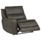 Marcell 3-Piece Power Reclining Loveseat with Charging Console Grey