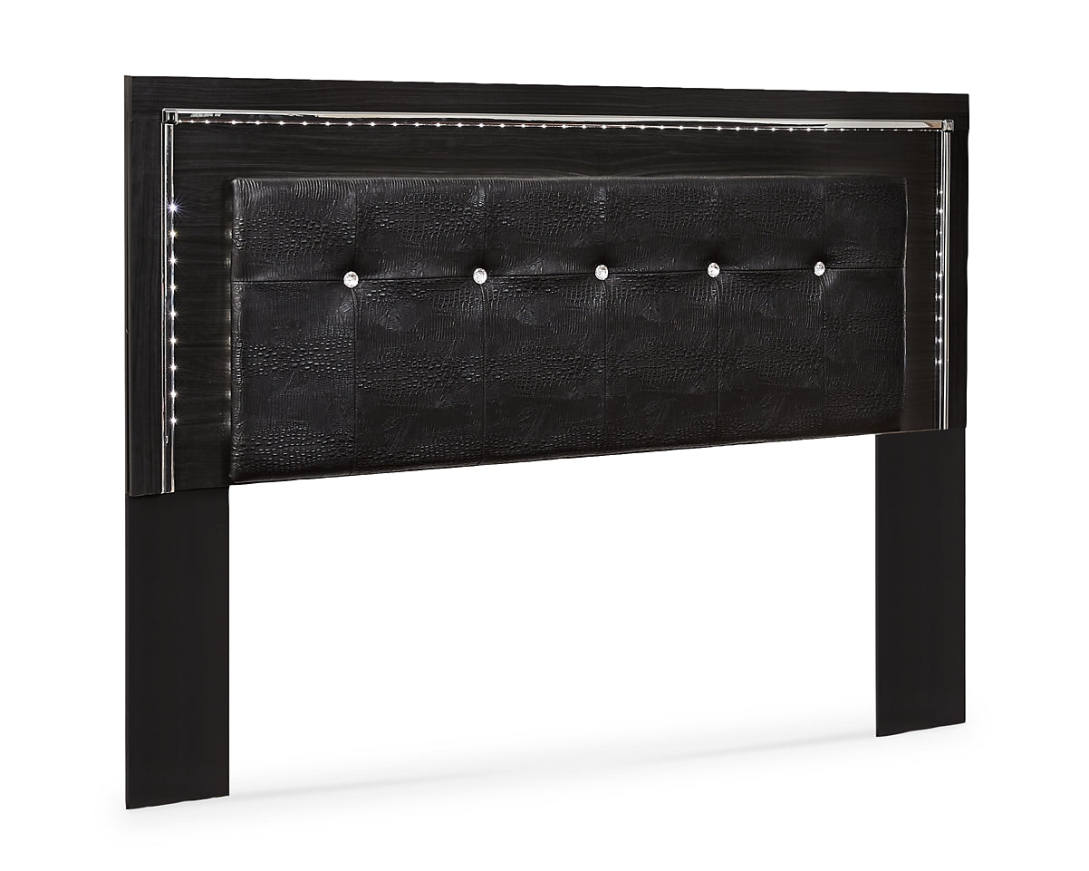 Kaydell King/California King Upholstered Panel Headboard with Dresser