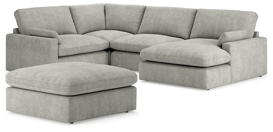 Sophie 4-Piece Sectional with Ottoman