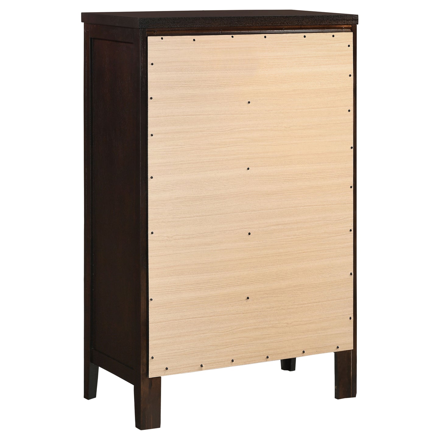 Carlton 5-drawer Bedroom Chest Cappuccino